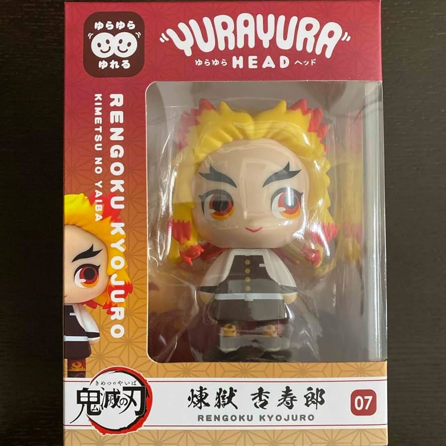 Amazon | 鬼滅 煉獄杏寿郎 ゆらゆらヘッド フィギュア